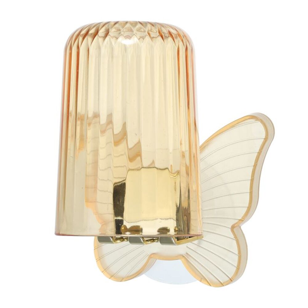 1 Set Bathrooms Cute Wall Mounted Toothbrush Holder with Cup Orange 4.33"x3.35"